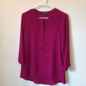 Purple Express Blouse - Size Small